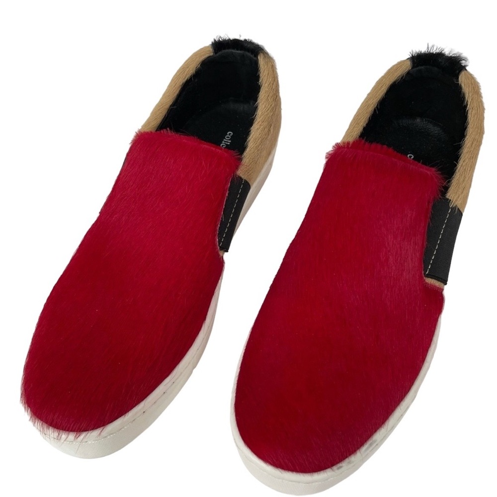 COLLECTION PREVEE Slip on sneaker in cowhide, 38 EU